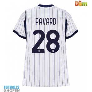 Billiga Inter Milan Benjamin Pavard #28 Bortatröja Dam 2026-27 Kortärmad